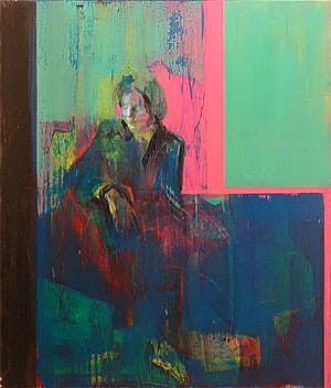 Kenneth Blom, Portrett, 2004, 130 x 110 cm