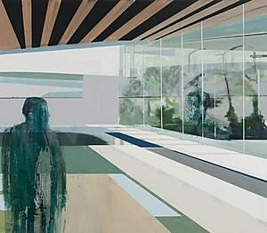 Kenneth Blom, Skog, 2009, 140 x 160 cm