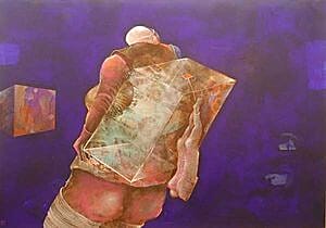 Knut Rose, Uten tittel, 1978, 114 x 162 cm