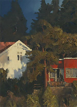 Magne Austad, tempera/akryl/olje, 2005, 125 x 90 cm