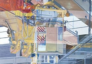 �ystein T�mmer�s, Nr 8. (ovnshall-horisontal-vertikal-dobbeleksponering), 2014, 90 x 130 cm