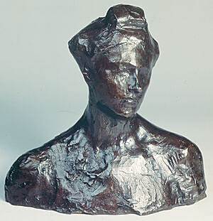 Pablo Picasso, T�te de femme (Alice Derain), 1905, 27 x 27 cm