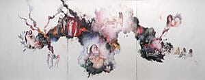 Sverre Malling, Spirit Caravan, 2009, 160 x 410 cm