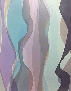 Thomas S�verud, Flow, 2010, 150 x 120 cm
