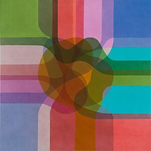 Thomas S�verud, In colour 1, 2016, 150 x 150 cm