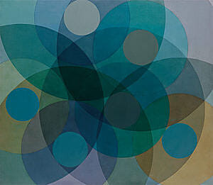 Thomas S�verud, "Statisk", 2002, 135 x 150 cm