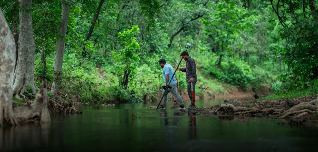 A scenic view of the landscape at The Bhopal Collective
