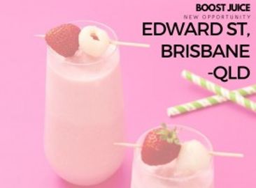 Taking Expressions Of Interest- Boost Juice Edward St, Brisbane -qld