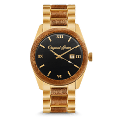 Mahogany Gold Classic 43mm by Original Grain