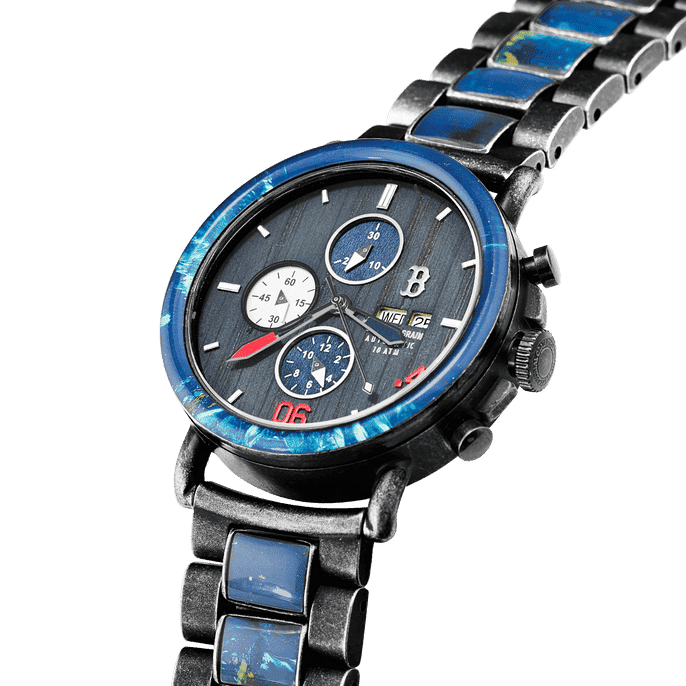 Boston Red Sox .406 Swiss Auto Chrono 44mm