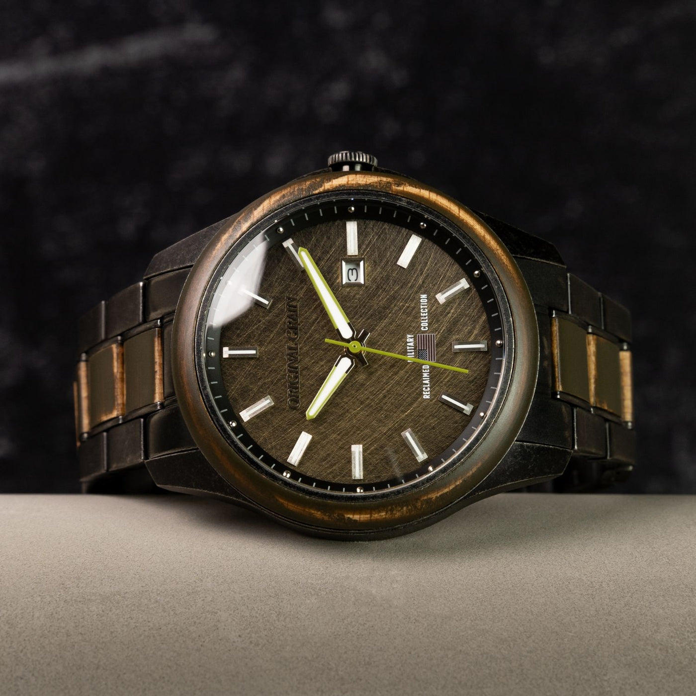 Military Stonewashed Classic 43 mm