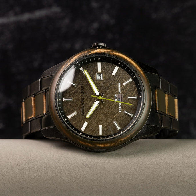 Military Stonewashed Classic 43 mm