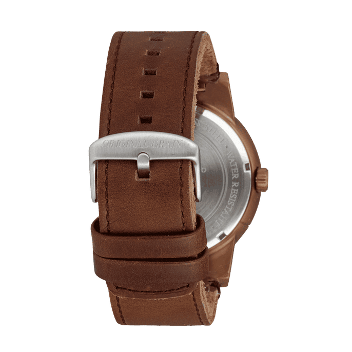 Whiskey Leather 47mm Barrel by Original Grain