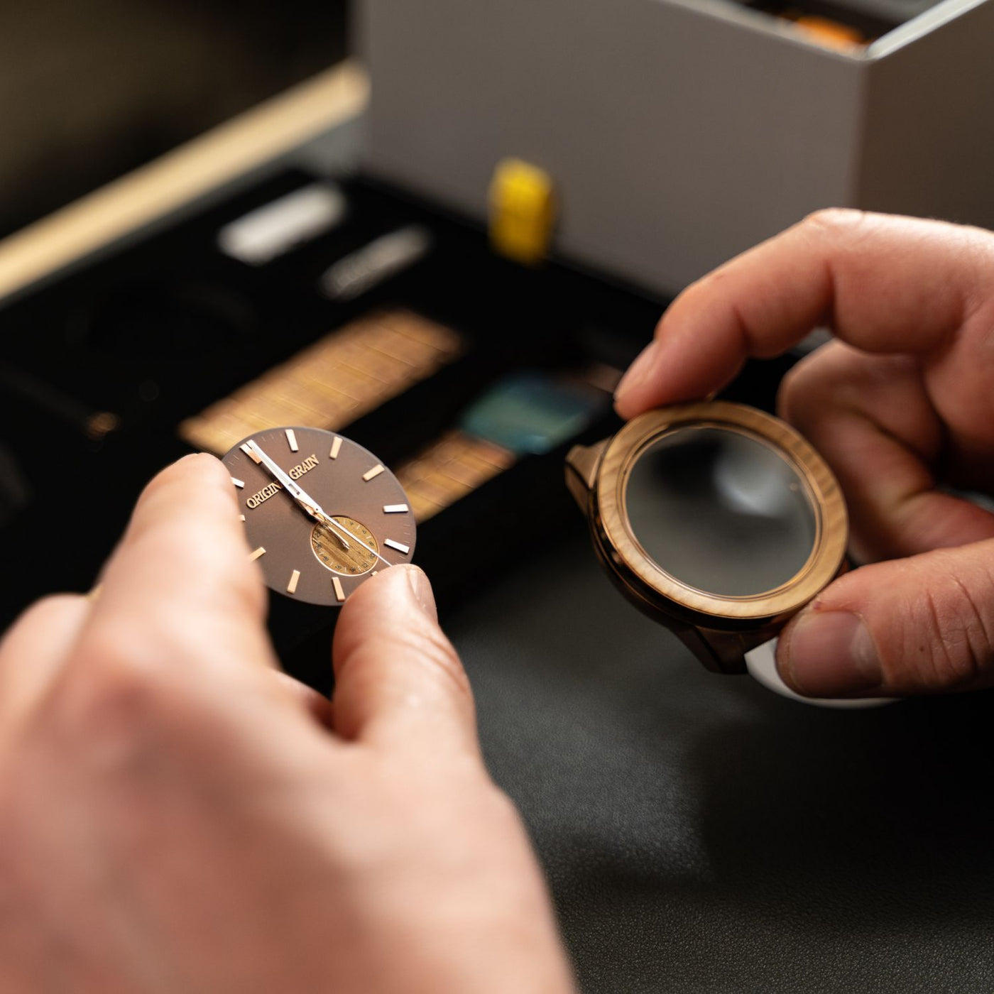 Whiskey Espresso Barrel 46mm DIY Kit