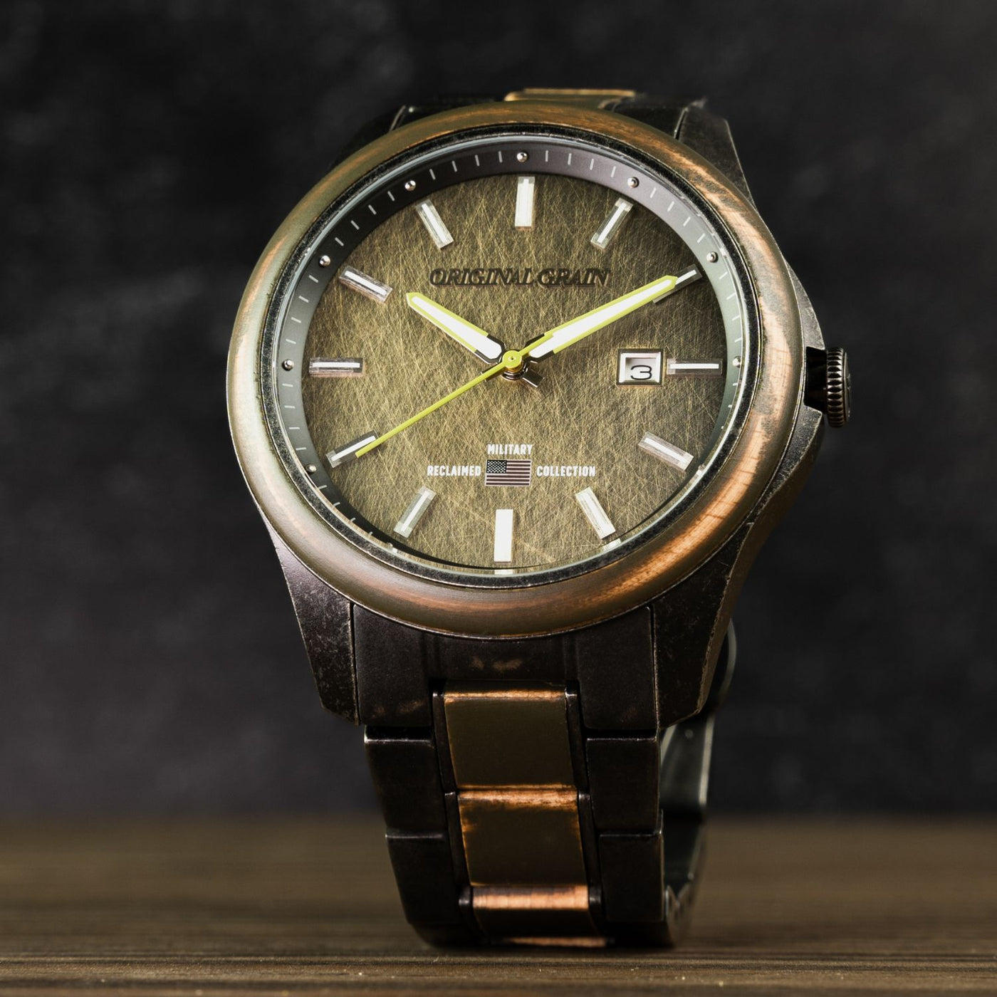 Military Stonewashed Classic 43 mm