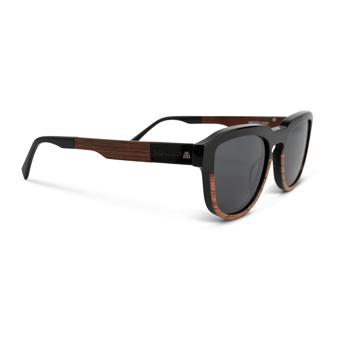 Soleil Rosewood Black Sunglass
