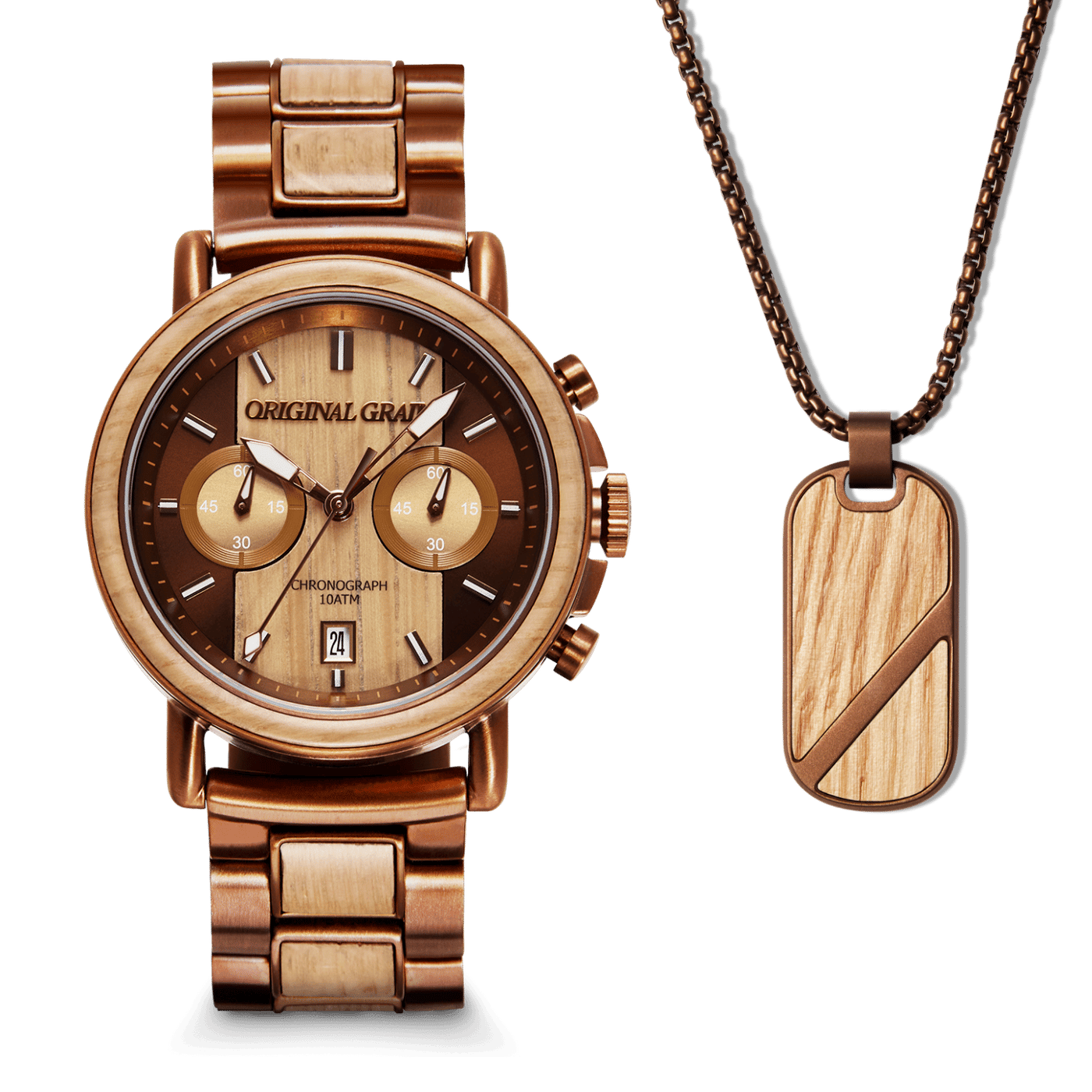 Whisky-Chrono + Whisky-Anhänger-Bundle