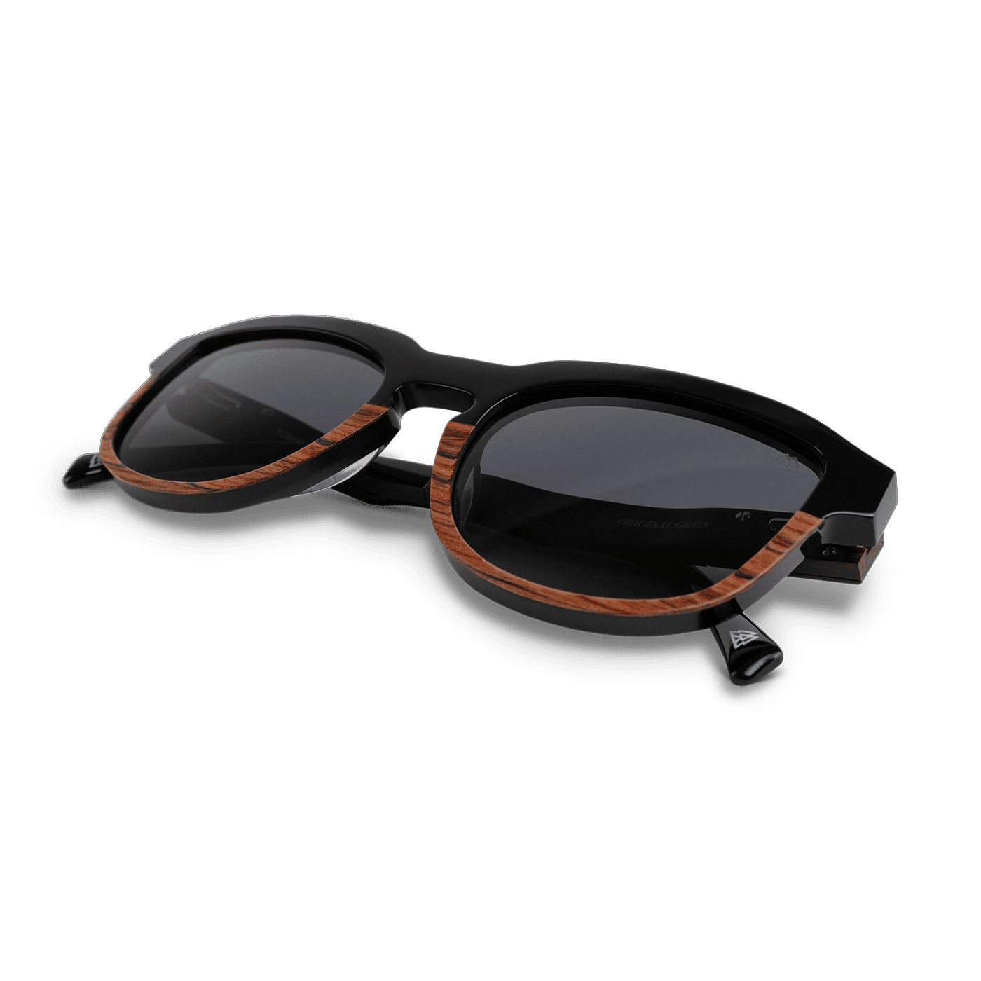 Soleil Rosewood Black Sunglass