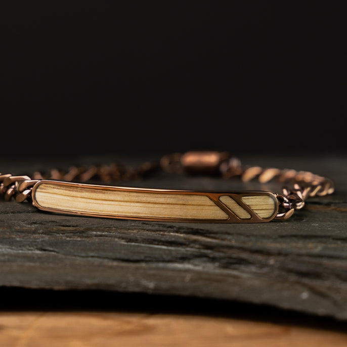 Whisky-Espresso Panzerarmband