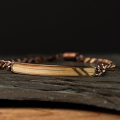 Whisky-Espresso Panzerarmband