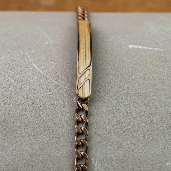 Whisky-Espresso Panzerarmband