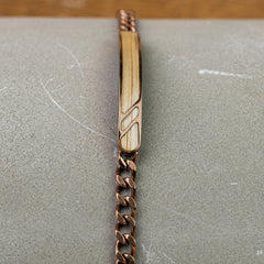 Whisky-Espresso Panzerarmband