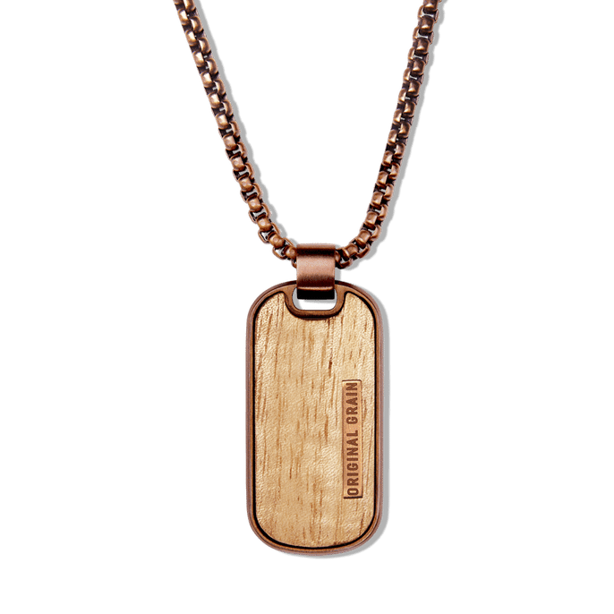 Whiskey Espresso Dog Tag