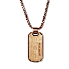 Whiskey Espresso Dog Tag