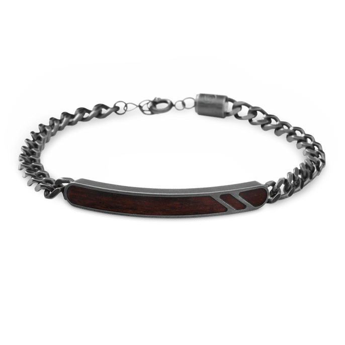 Koa Stonewashed Curb Bracelet