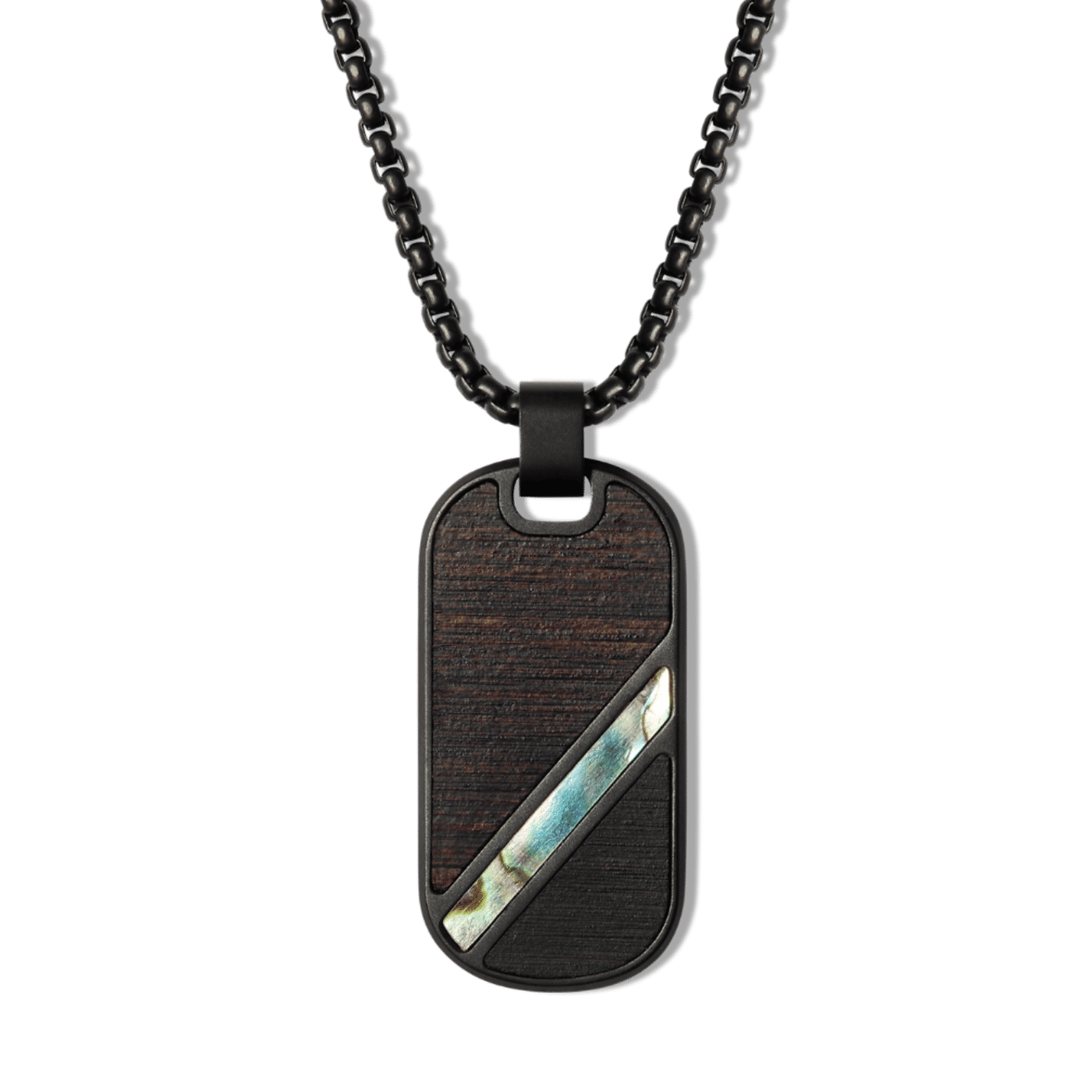 Blackwood Abalone Pendant Necklace – Original Grain