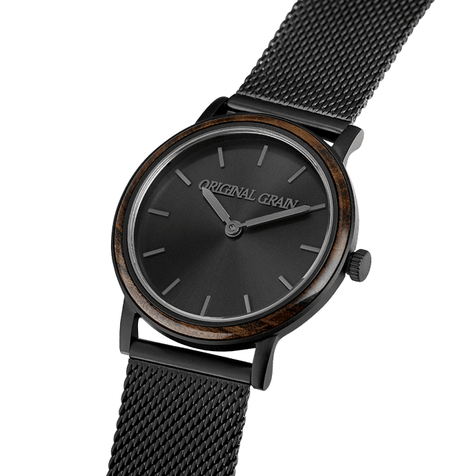 Ebony Black Womens Avalon 34mm