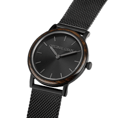 Ebony Black Womens Avalon 34mm