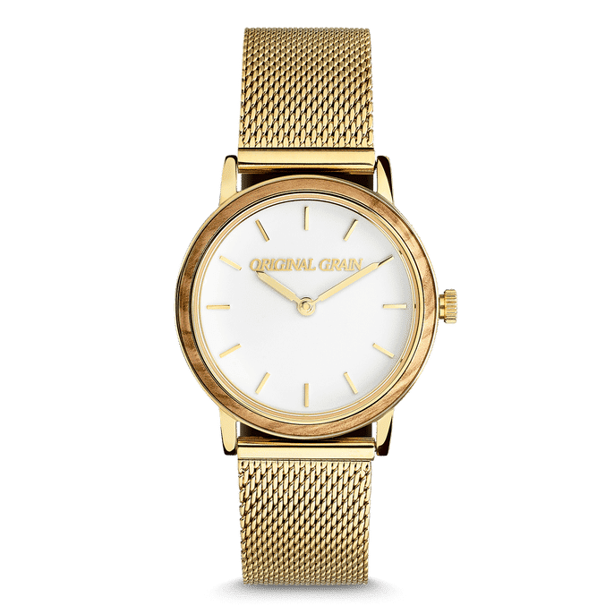 Ashwood Gold Womens Avalon 34mm