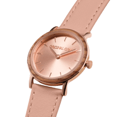 Zebrawood Rosegold Damen Avalon 34mm