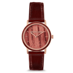 Vino Rosegold Oak Womens Avalon 34mm