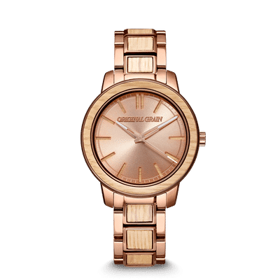 star watch case company womens rose gold