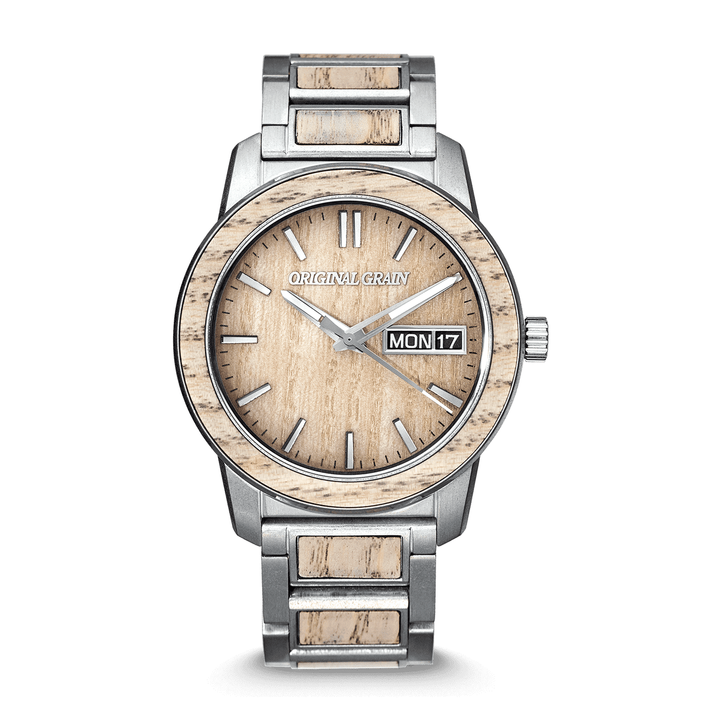 Driftwood Stonewashed Steel Barrel 42mm by Original Grain