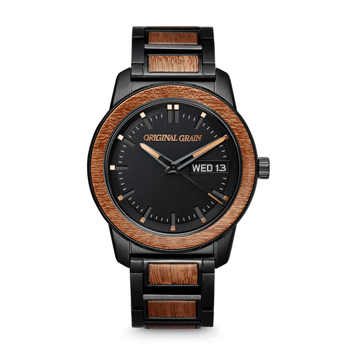 Sapeli Black Damenlauf 42 mm
