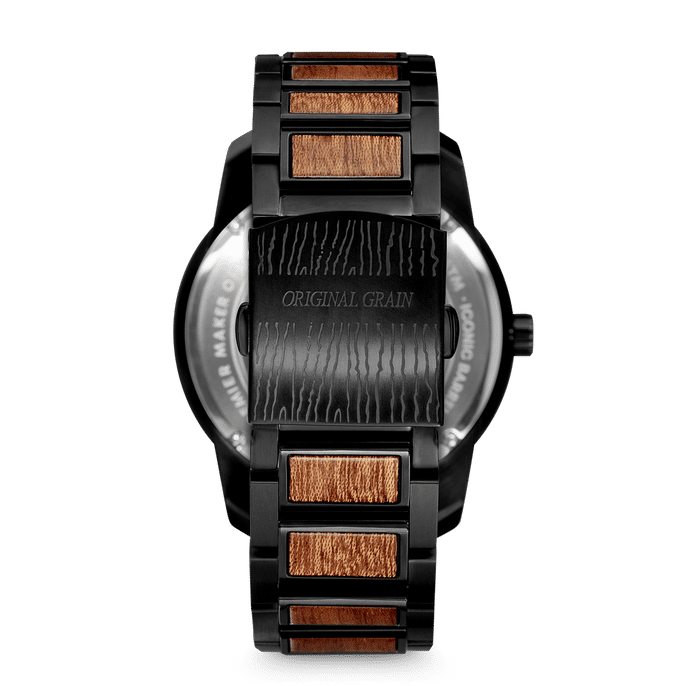Sapeli Black Damenlauf 42 mm