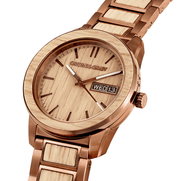 Whiskey Espresso Damenfass 42mm