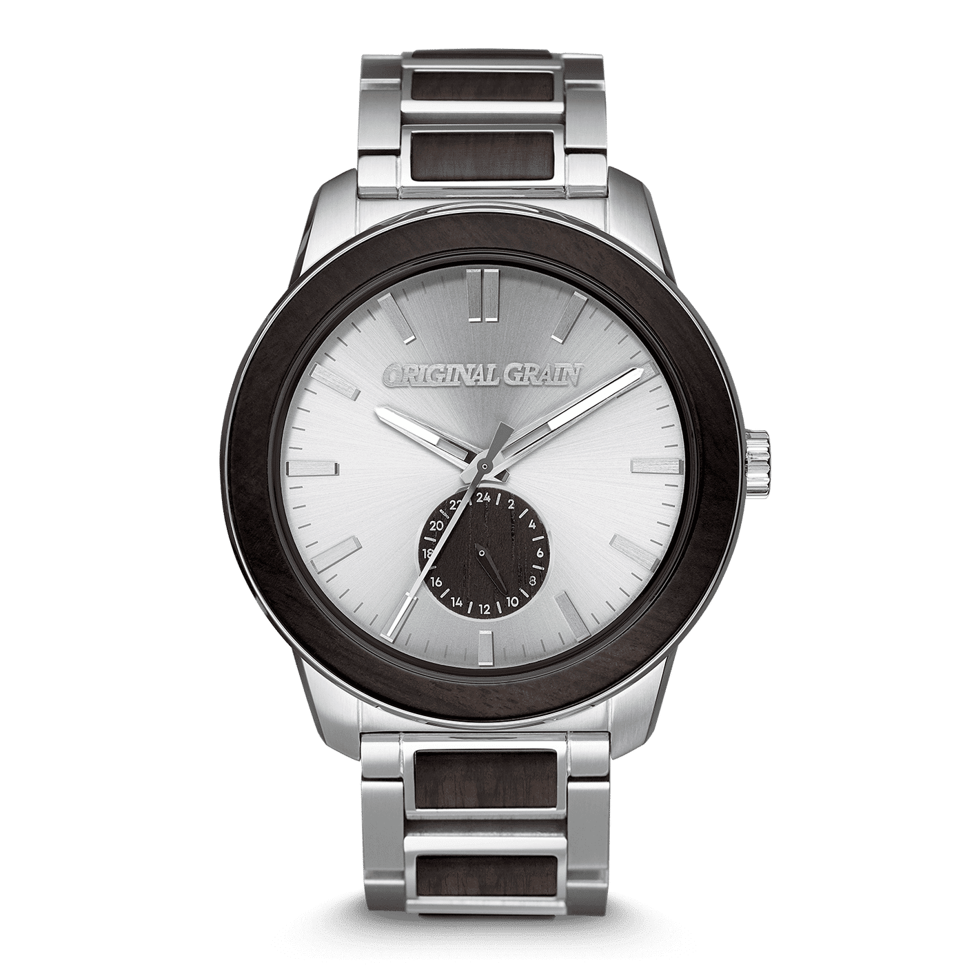 Blackwood Silver Barrel 46mm by Original Grain