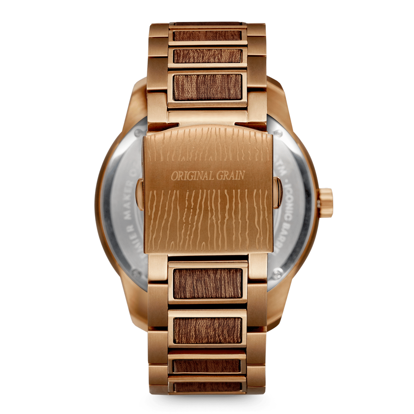Sapele Teal Dial Bronze Barrel 46mm