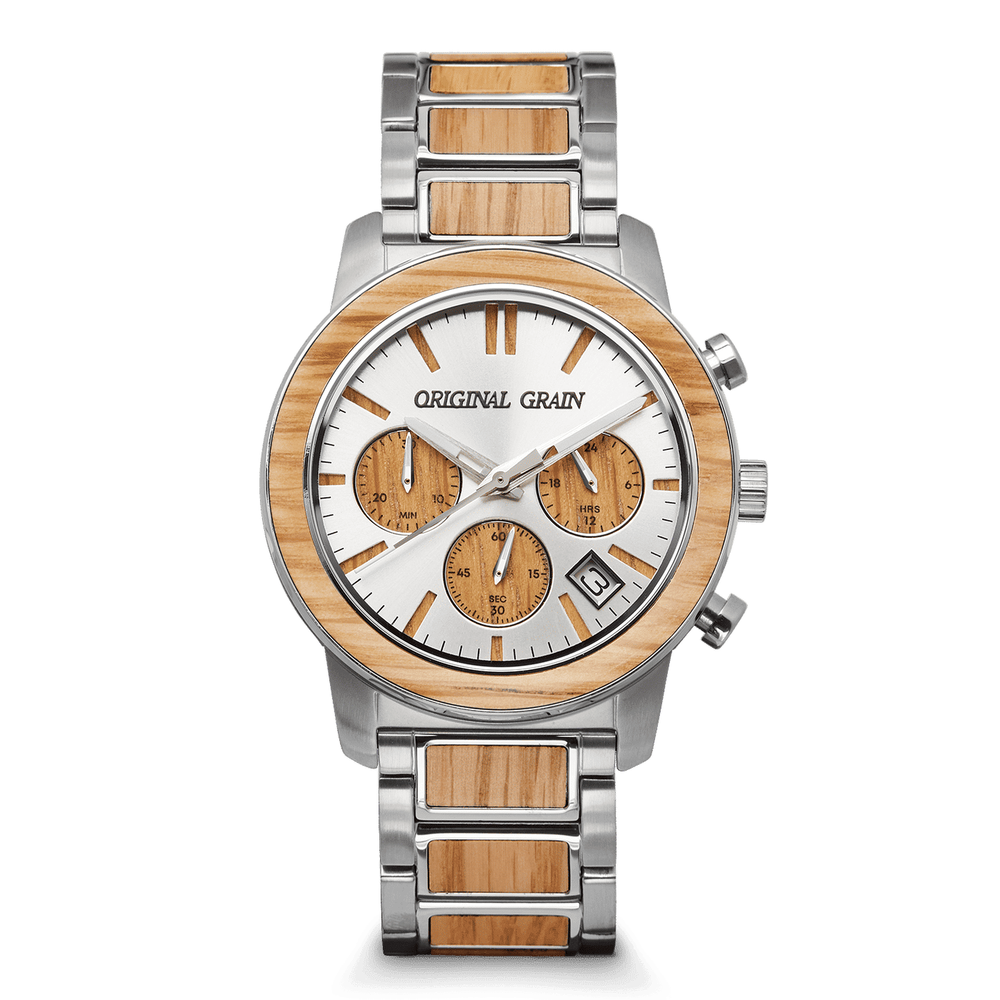 Brewmaster Silver Barrel Chrono 42 mm