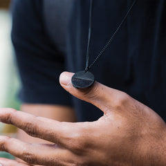 Matte Black Blackwood Necklace