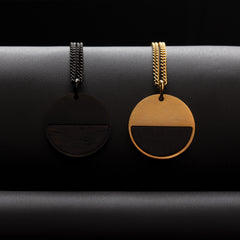 Matte Black Blackwood Necklace