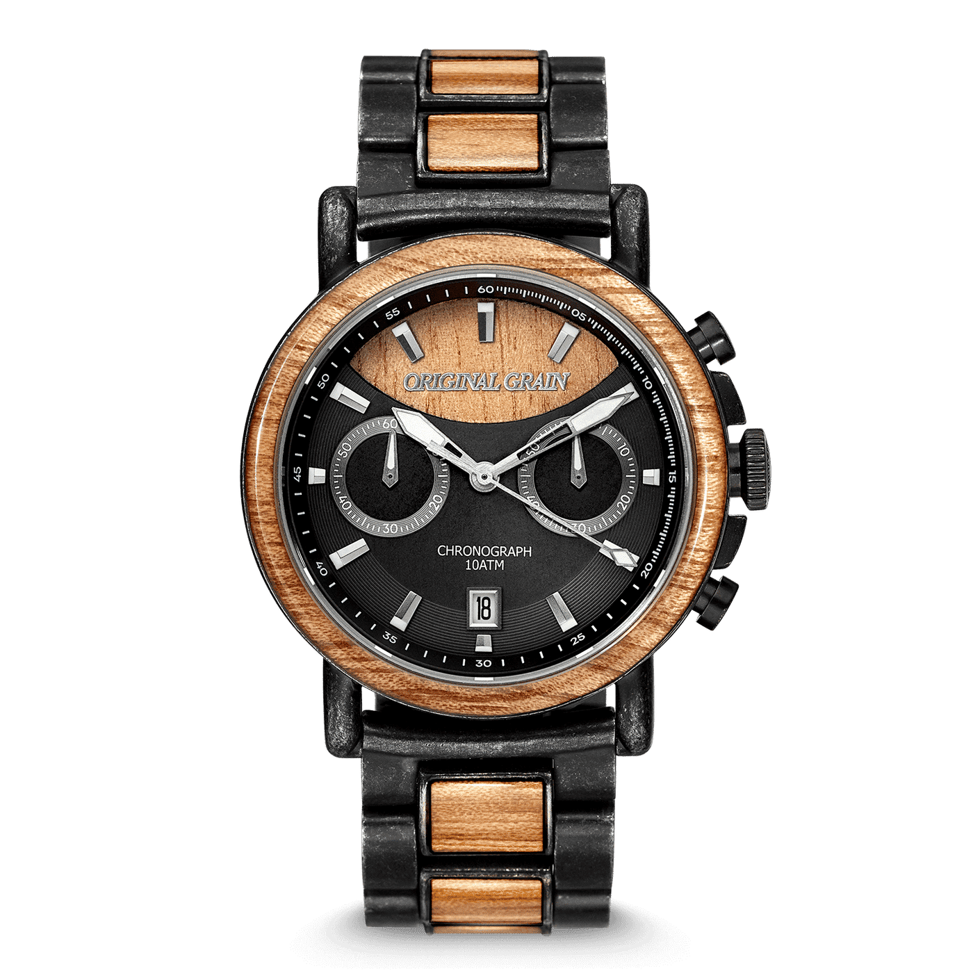 Koa Chrono + Blackwood Smoke Sunglass Kift Kit