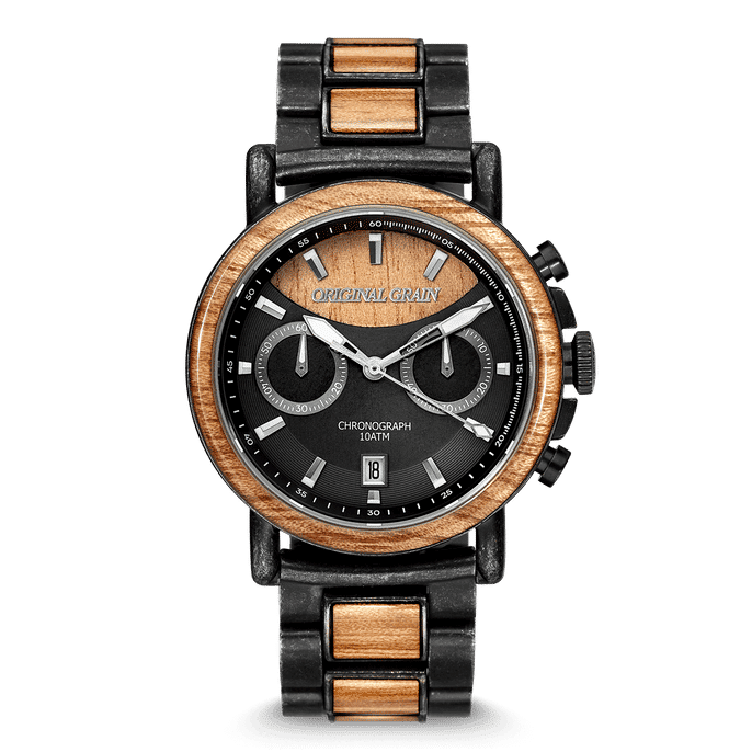 Koa Chrono + Blackwood Smoke Sunglass Kift Kit