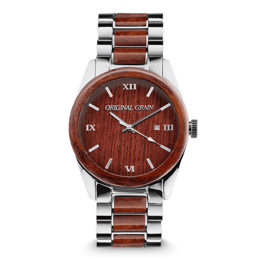 Rosewood Chrome Classic 43mm