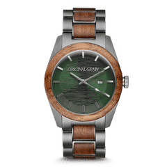 Walnut Evergreen Classic 43mm