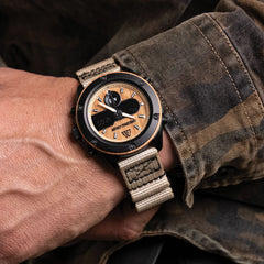 Hickory Desert Nato Rugged 45mm